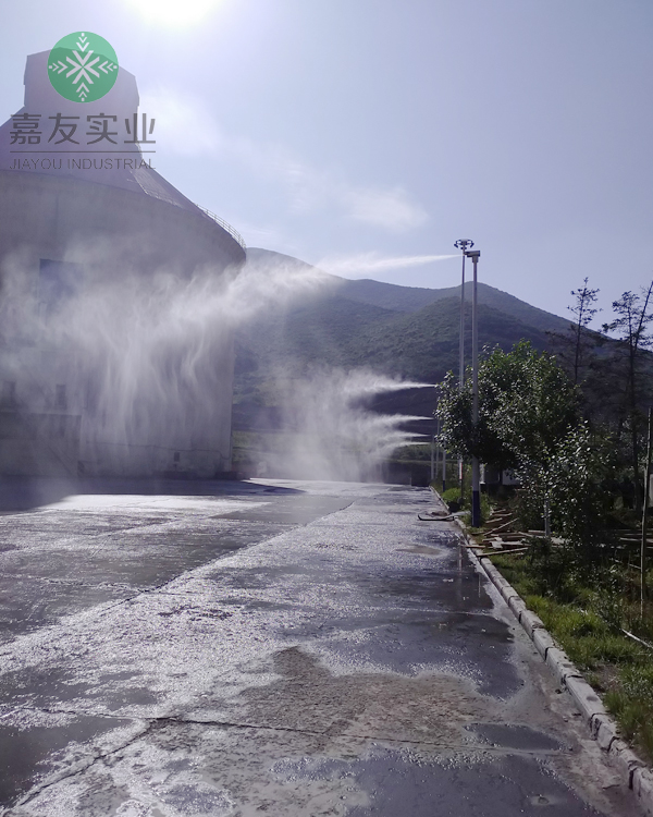 青?；ブ饒A水泥有限公司-噴霧降塵系統(tǒng)2