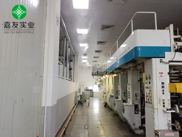 青島這家包裝印刷車間加濕器這么選，快速加濕除靜電